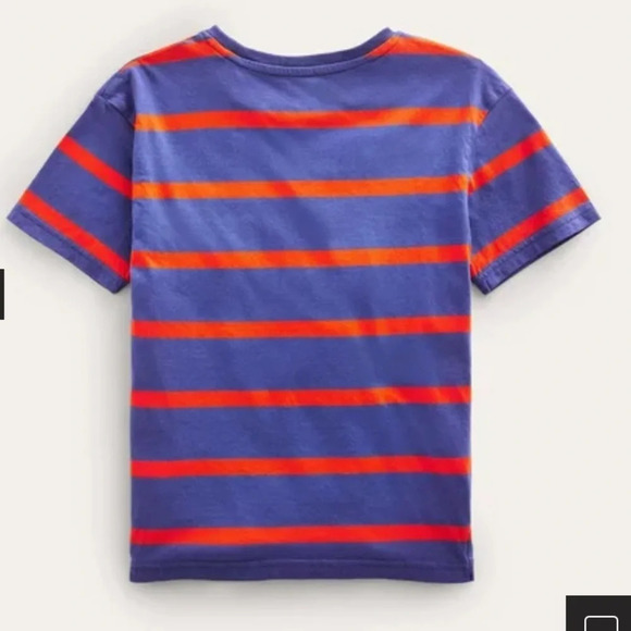 Boden NEW Striped Relaxed T-shirt Size 13-14Y - Picture 2 of 8